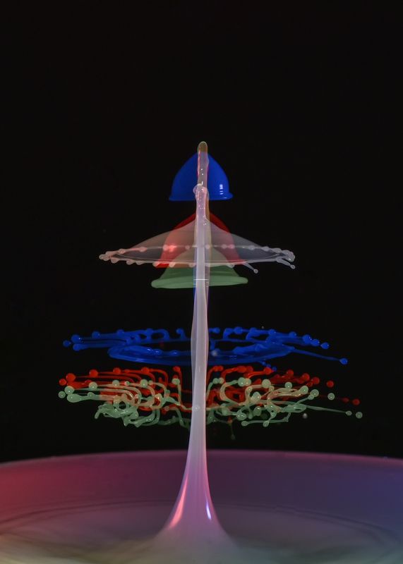 waterdrop,photography,abstract,liquid,art,color,light Time warp фото превью