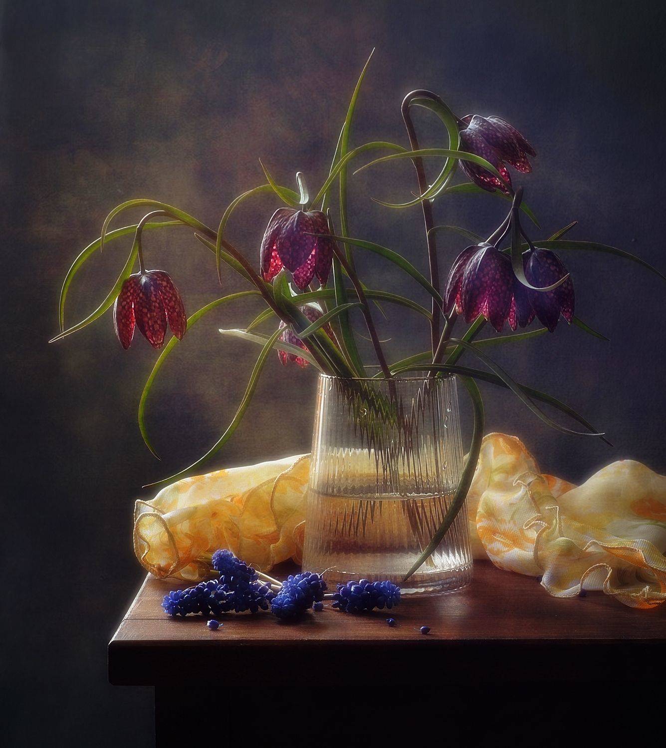 натюрморт,композиция,весна,рябчики,цветы, Наталия К