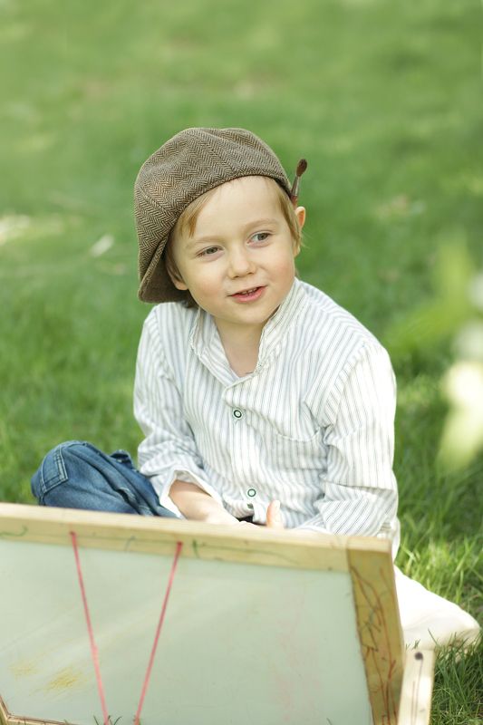 детское фото, портрет Художник фото превью