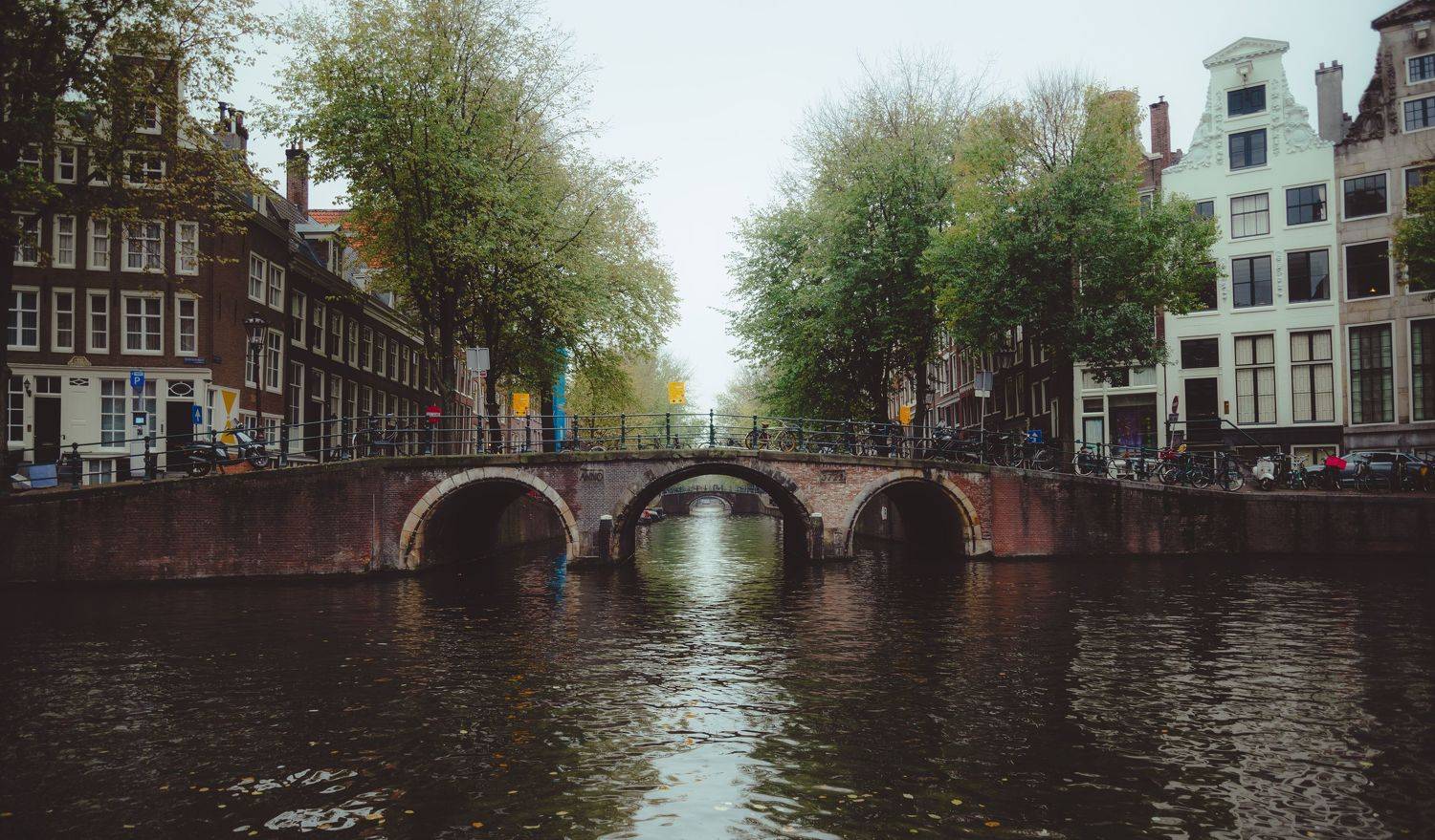 netherlands, amsterdam, europe, city, bridge, canal, water, autumn,, Бугримов Егор