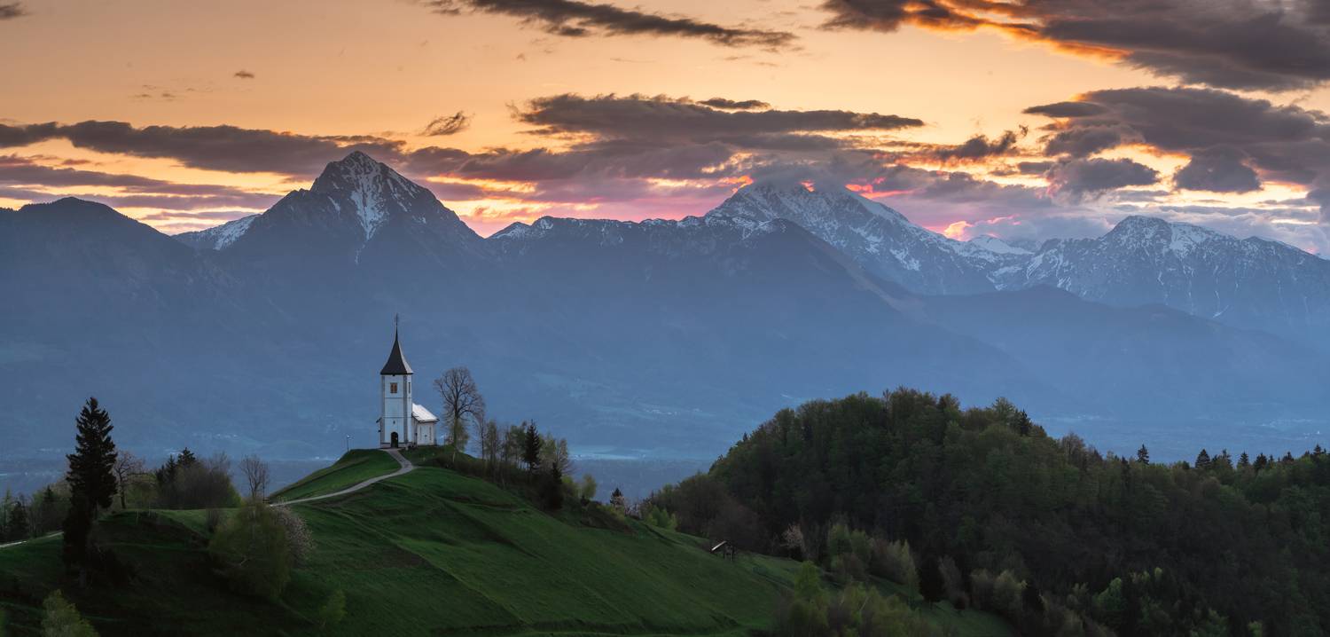 slovenia,jamnik,mountains,alps,sunrise,clouds,, Slavom&iacute;r Gajdo&scaron;