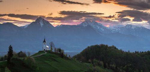 Sunrise in Slovenia