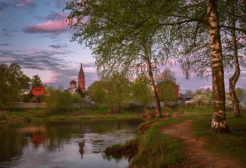 павловский посад, весна, подмосковье, клязьма Весна в Павловском Посаде фото превью