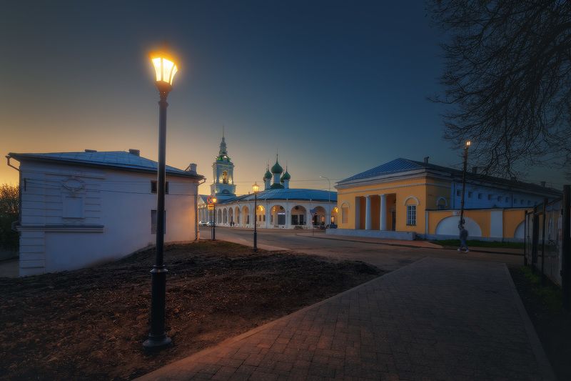 кострома, вечер, весна, май Костромской вечер фото превью