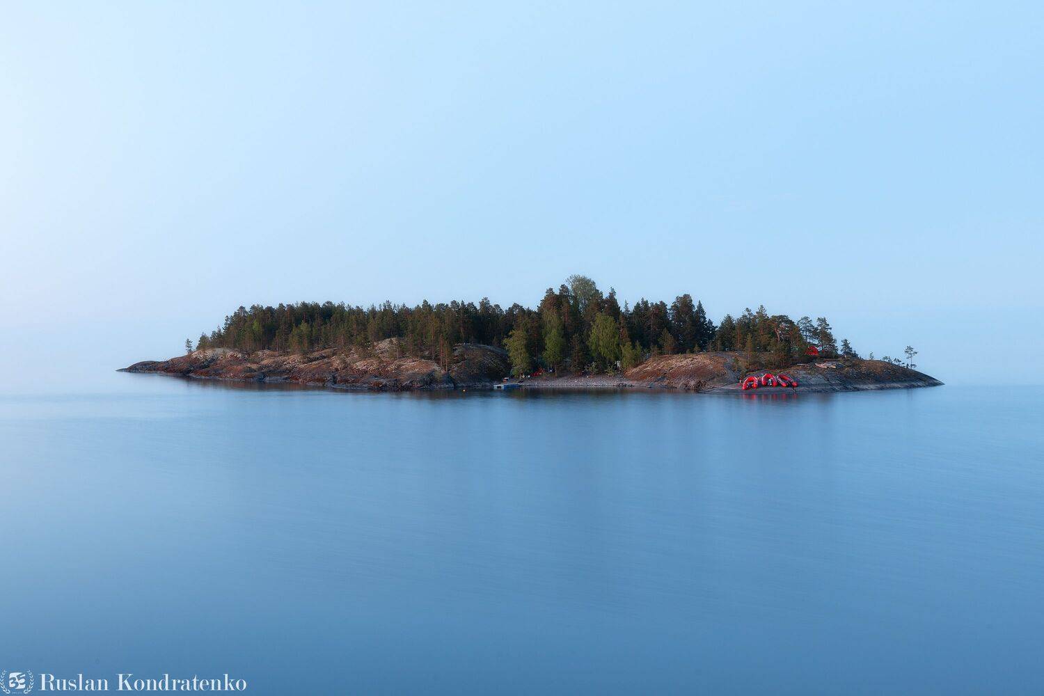 ладожские шхеры, белые ночи, Руслан Кондратенко
