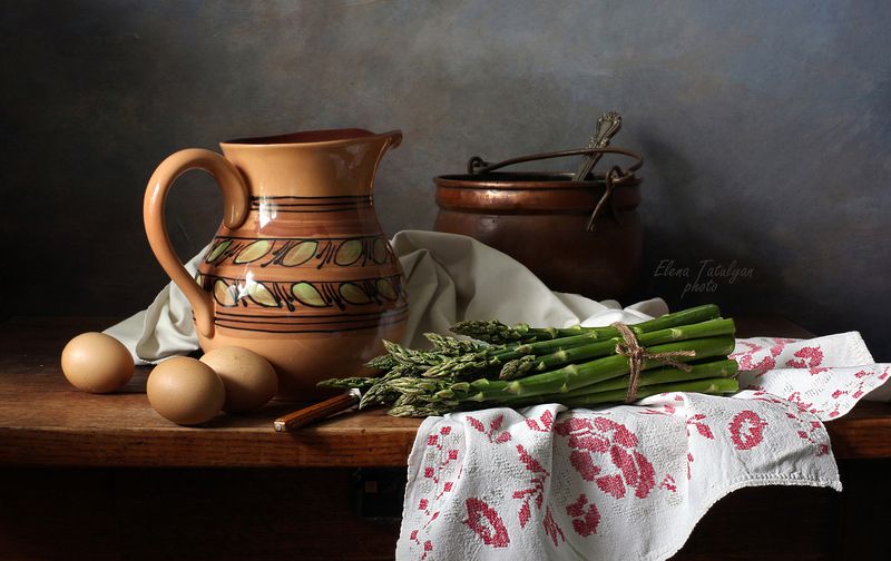 спаржа Со спаржей фото превью