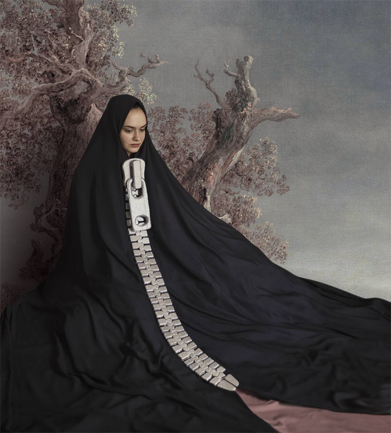 Угнитение, права, равноправие, религия, женщина, хиджаб, рамки, клетка, Natalie Seitner