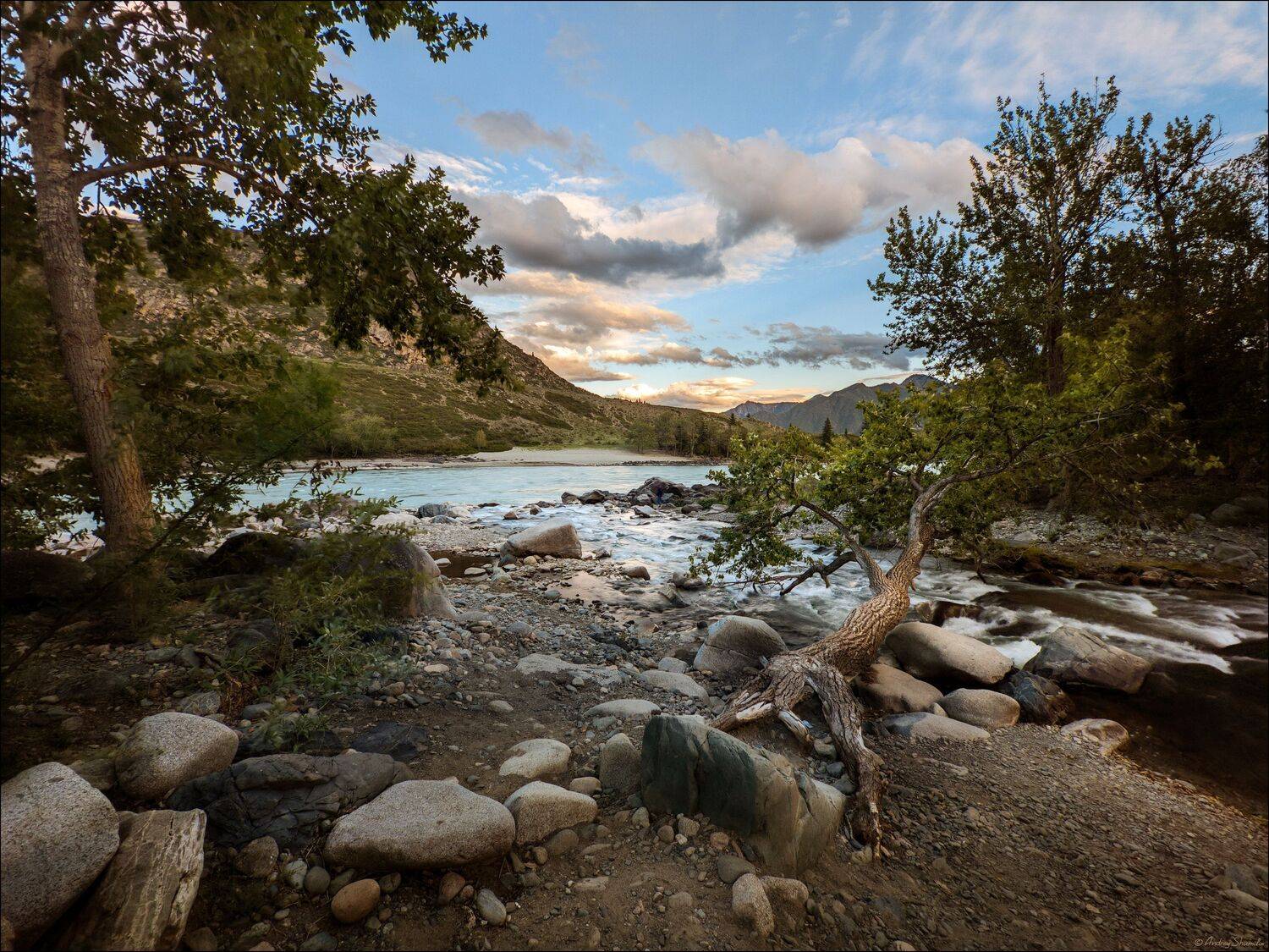 горный алтай, катунь, ильгуменский порог, Андрей Шумилин