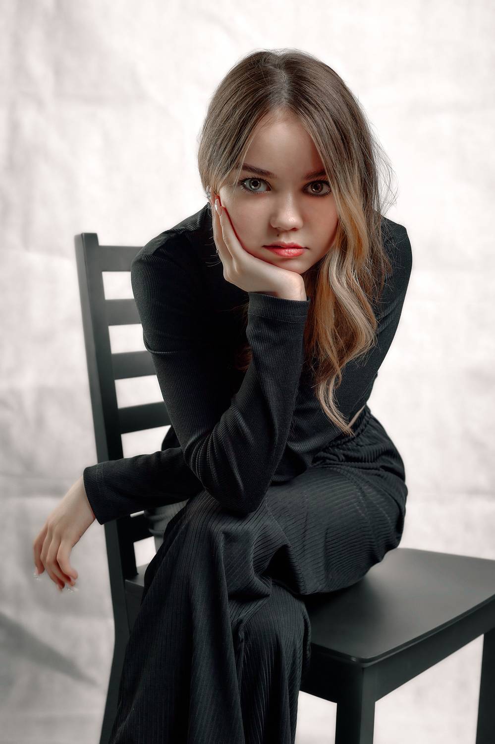 портрет, девушка, модель, фэшн, гламур, Viktor Kholudeyev