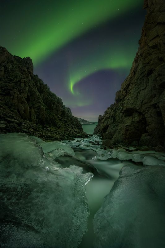 Водопад света. фото превью