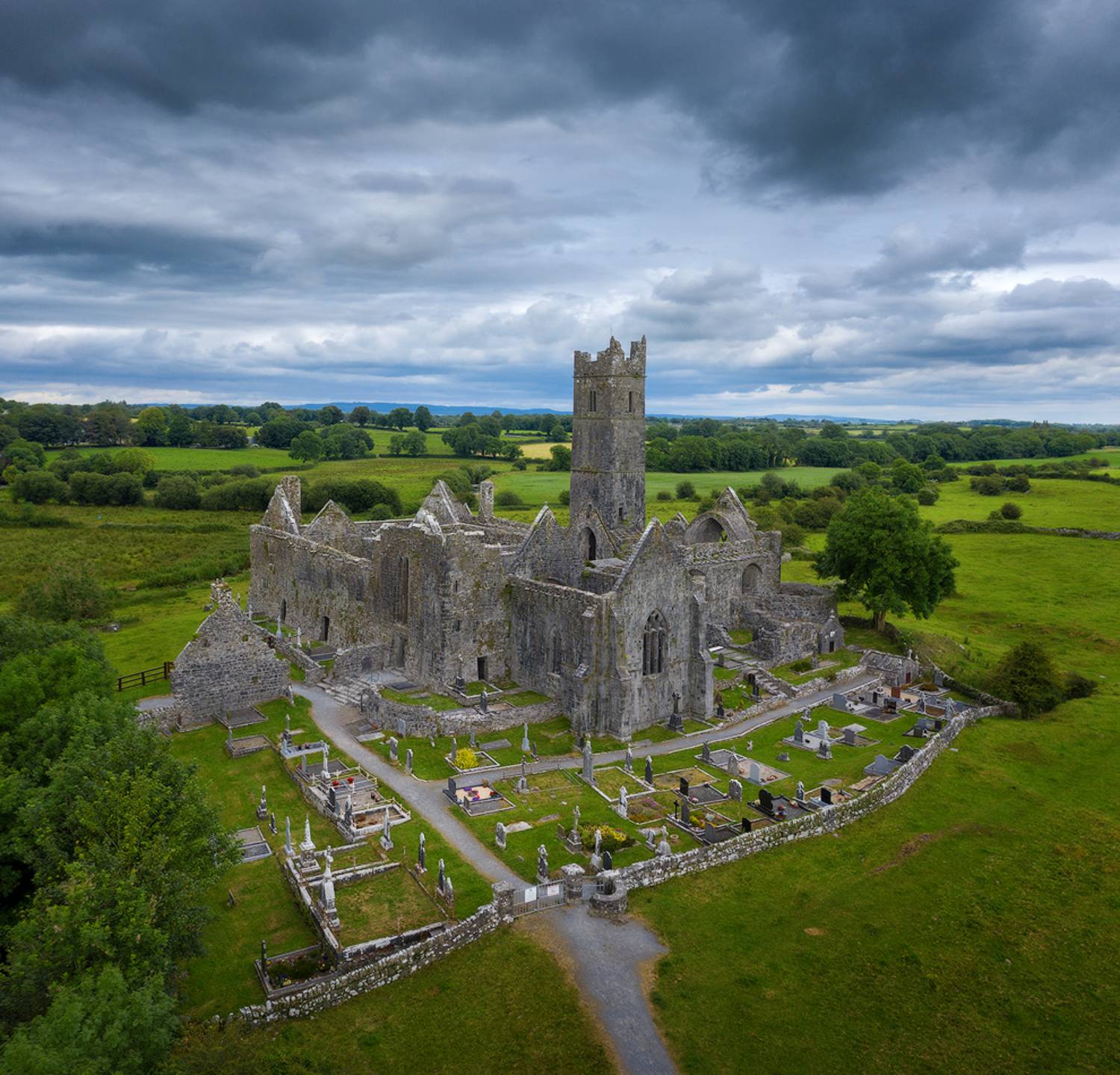 ireland, quin abbey, Alex Yurko