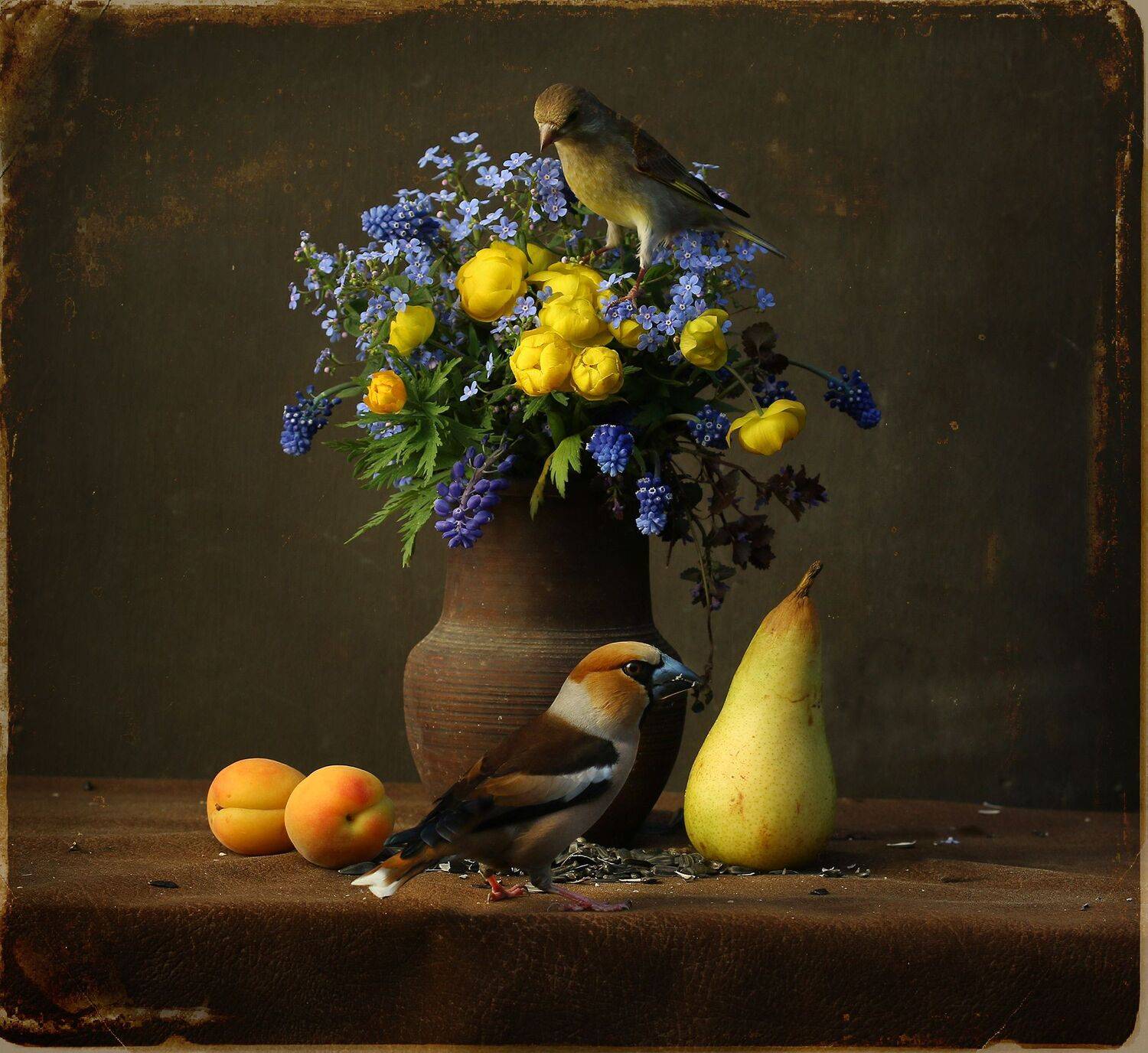 дубонос, зеленушка, Хромушин Олег