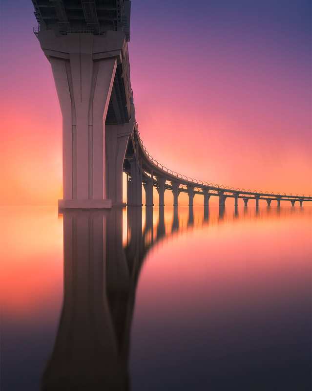 зсд, канонерка, спб, закат, апрель Закат на канонерке фото превью