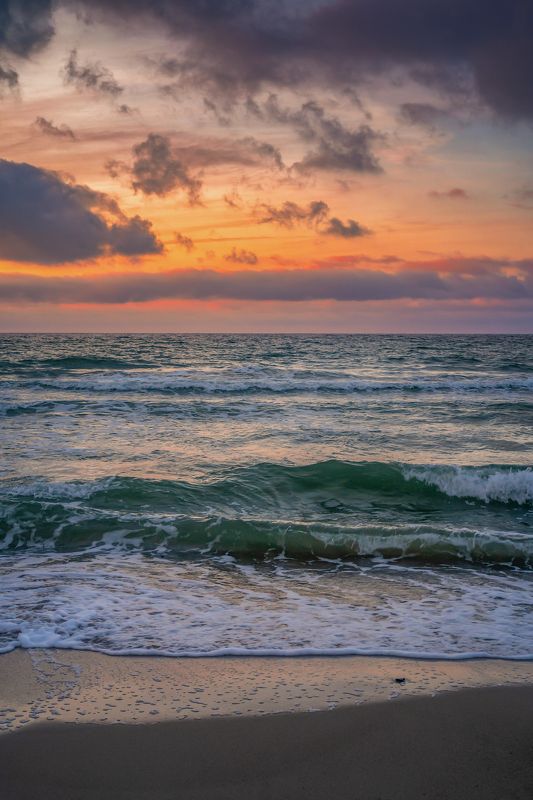 калининград, балтийское_море, закат * фото превью