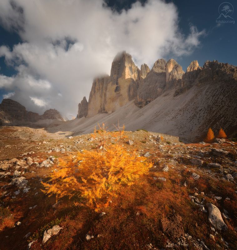 доломиты, альпы, италия Tre Cime di Lavaredo фото превью