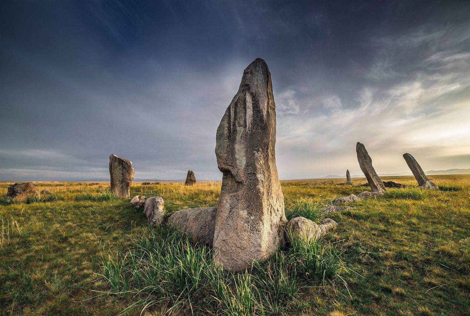 хакасия, курганы, степь, пейзаж, Юлия Горбачёва