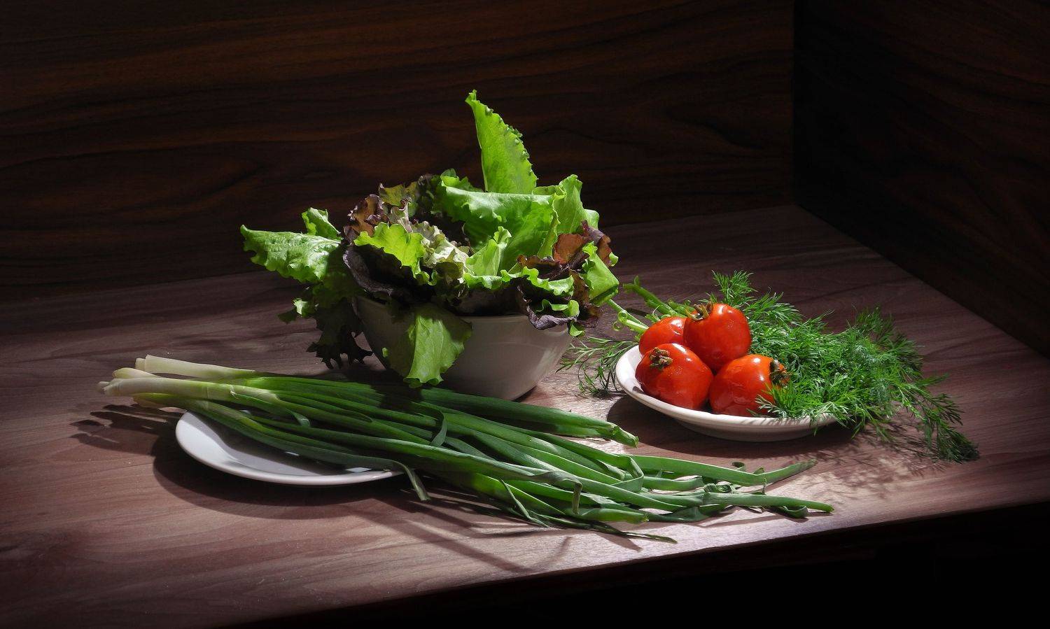 зелень, укроп, помидоры, петрушка, дача, огород,, Сергей Фунтовой