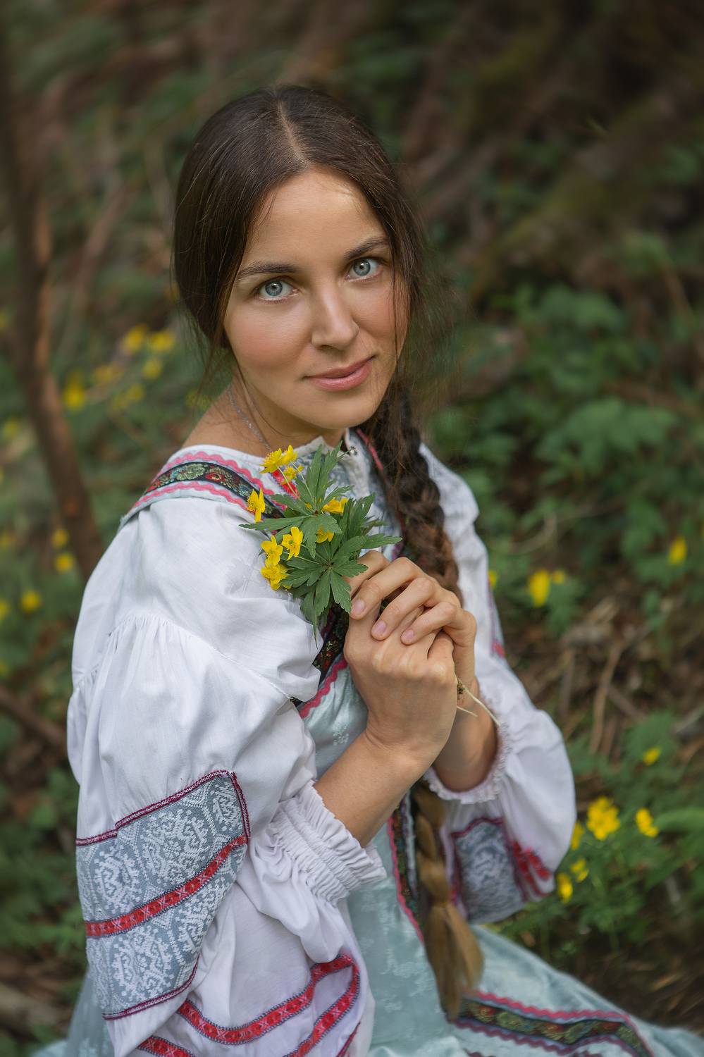 девушка цветы поле любовь солнце лето красота счастье мечты красавица фотография, Шепелева Татьяна