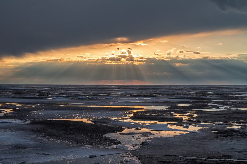 Закат фото превью