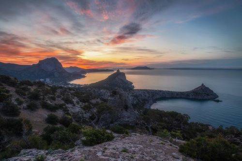 На рассвете