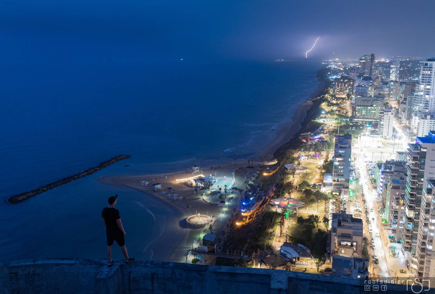 tel aviv, israel, city, urban, architecture, cityscape, roof, netania, Голубев Алексей