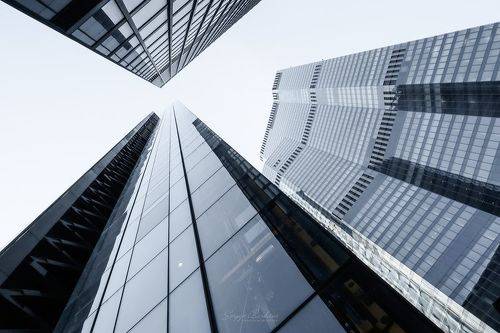 London's skyscrapers...