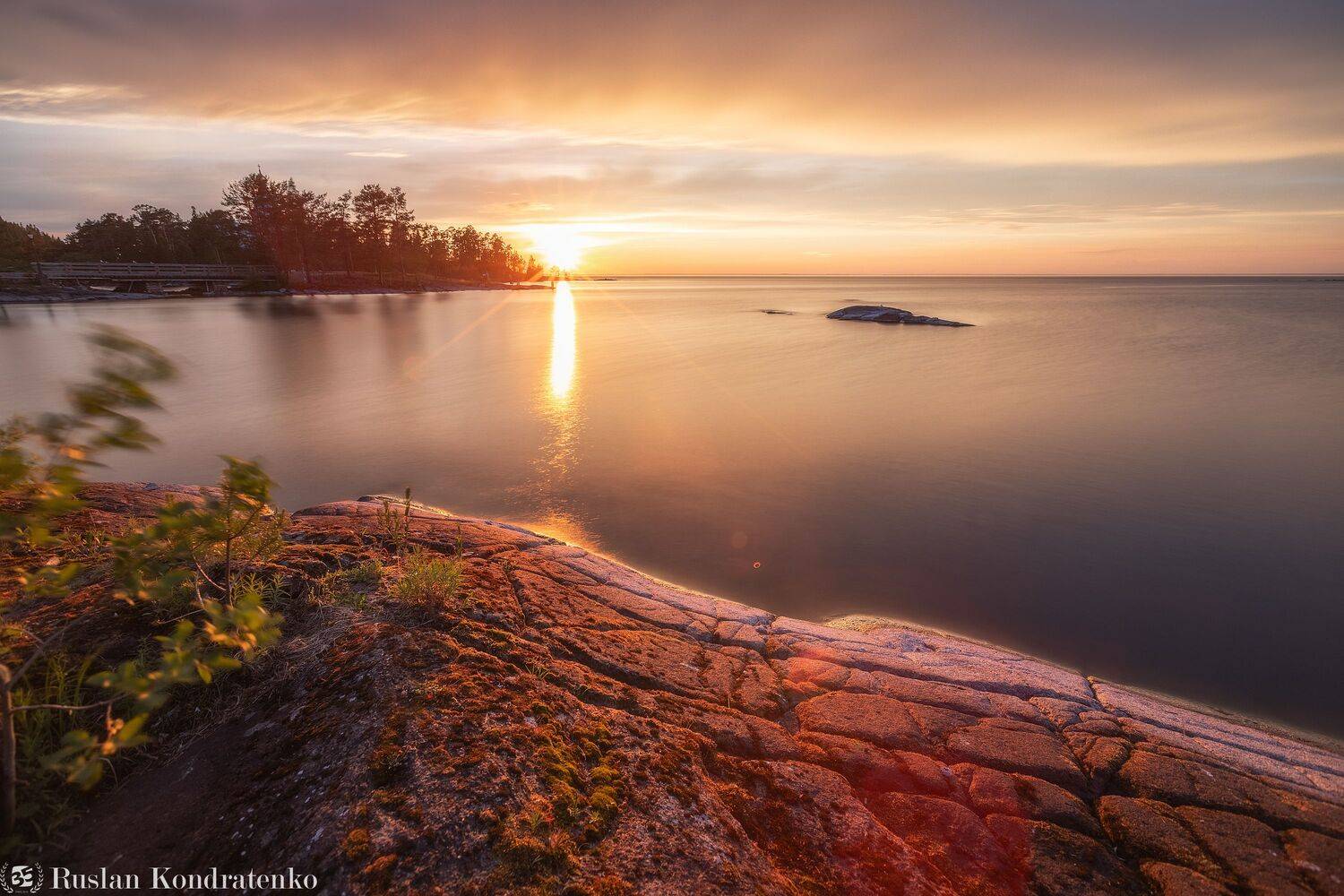 валаам, карелия, закат, ладога, лодожское озеро, Руслан Кондратенко