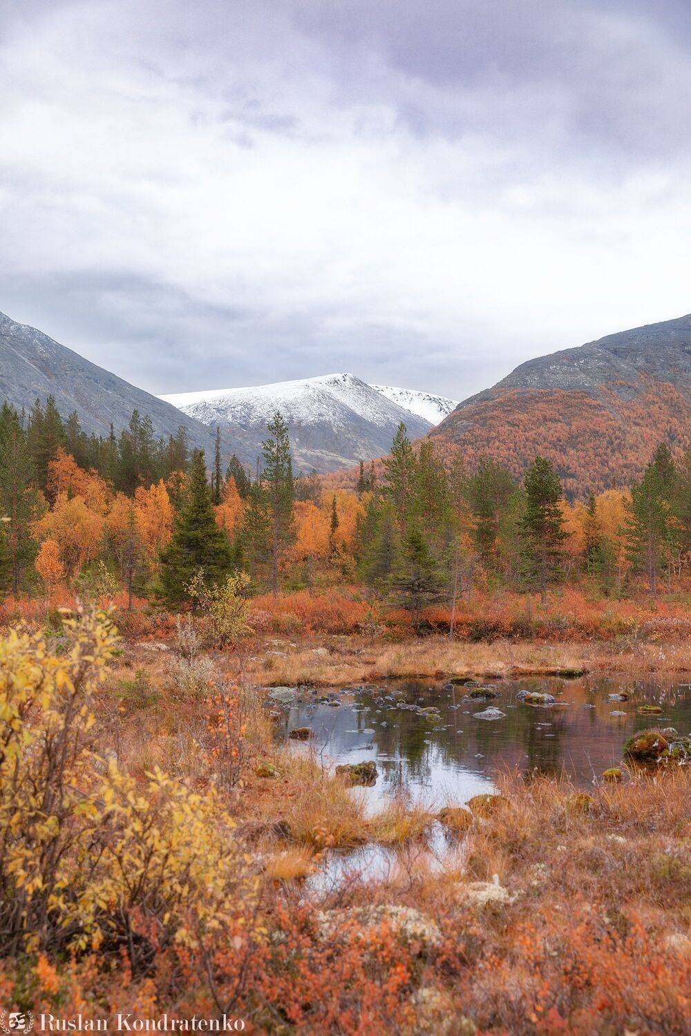 хибины, осень, озеро, кольский полуостров, горы, кольский, Руслан Кондратенко