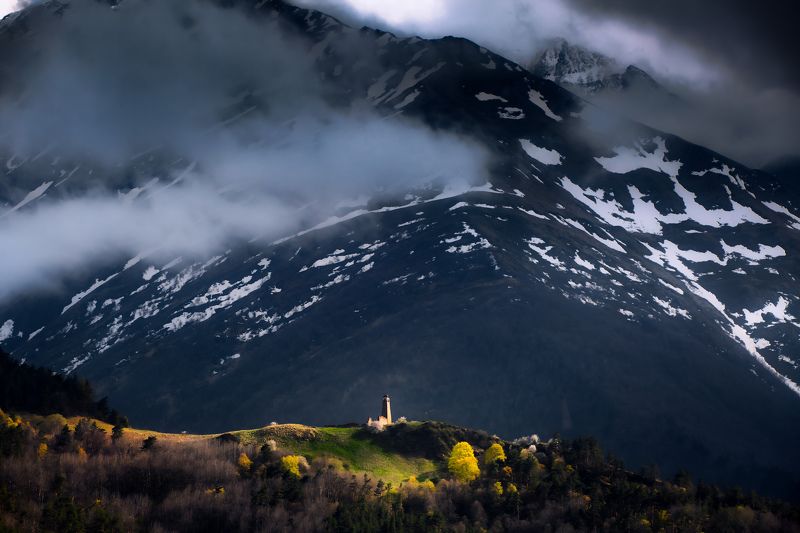 Башенный комплекс Гаппи, горная Ингушетия фото превью