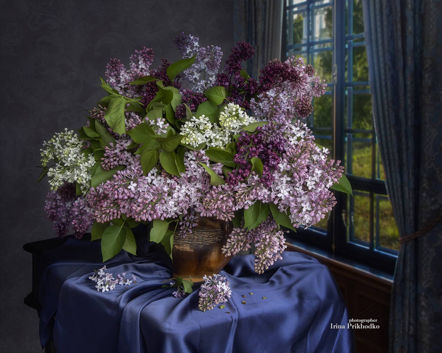 натюрморт, цветы, сирень, букеты, интерьер, Приходько Ирина