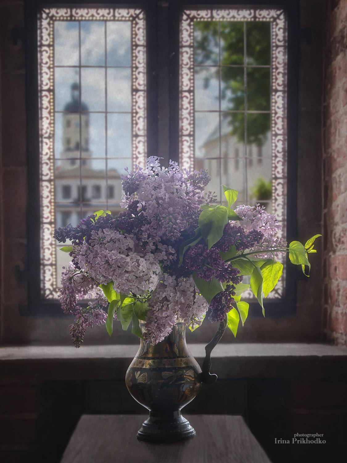 натюрморт, сирень, весна, цветение, букеты, интерьер, винтаж, Приходько Ирина