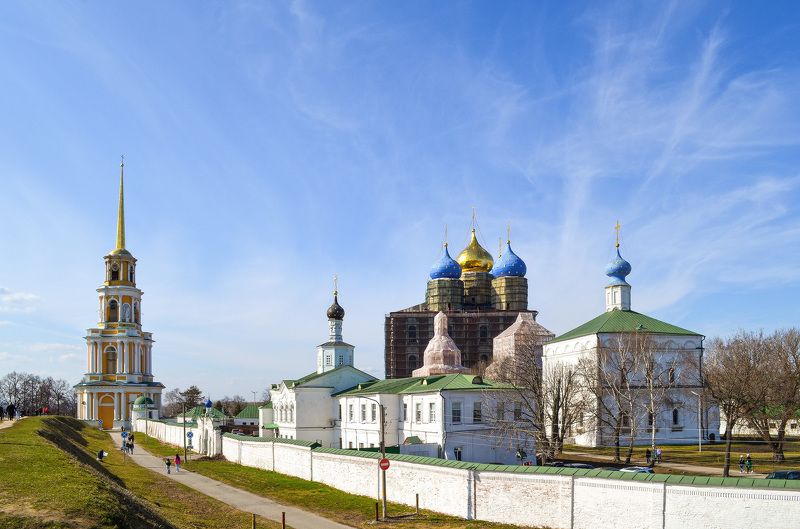 Рязань с видом на Кремль фото превью