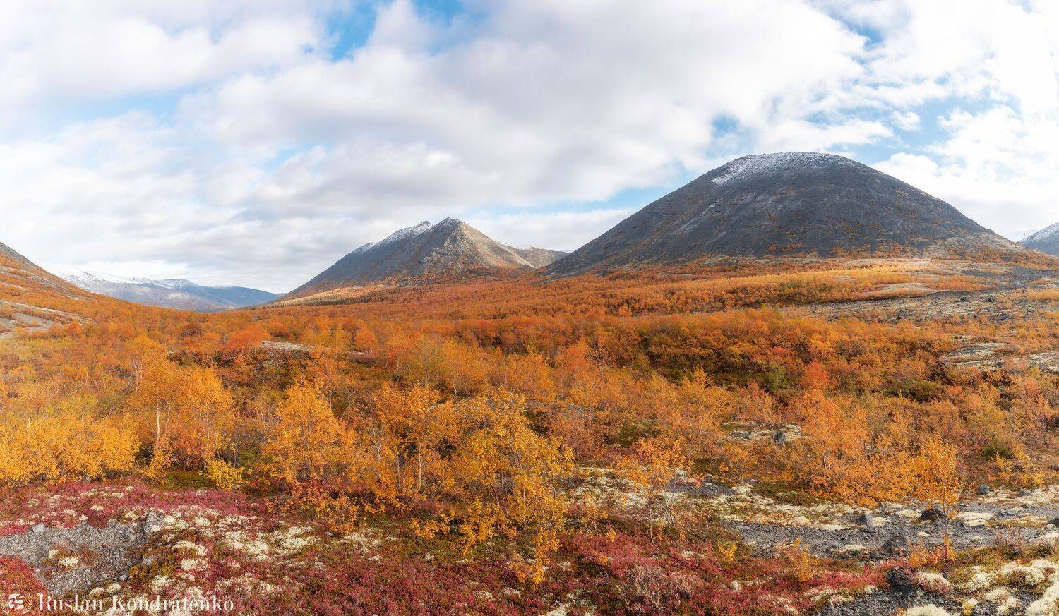 хибины, осень, озеро, кольский полуостров, горы, кольский, Руслан Кондратенко