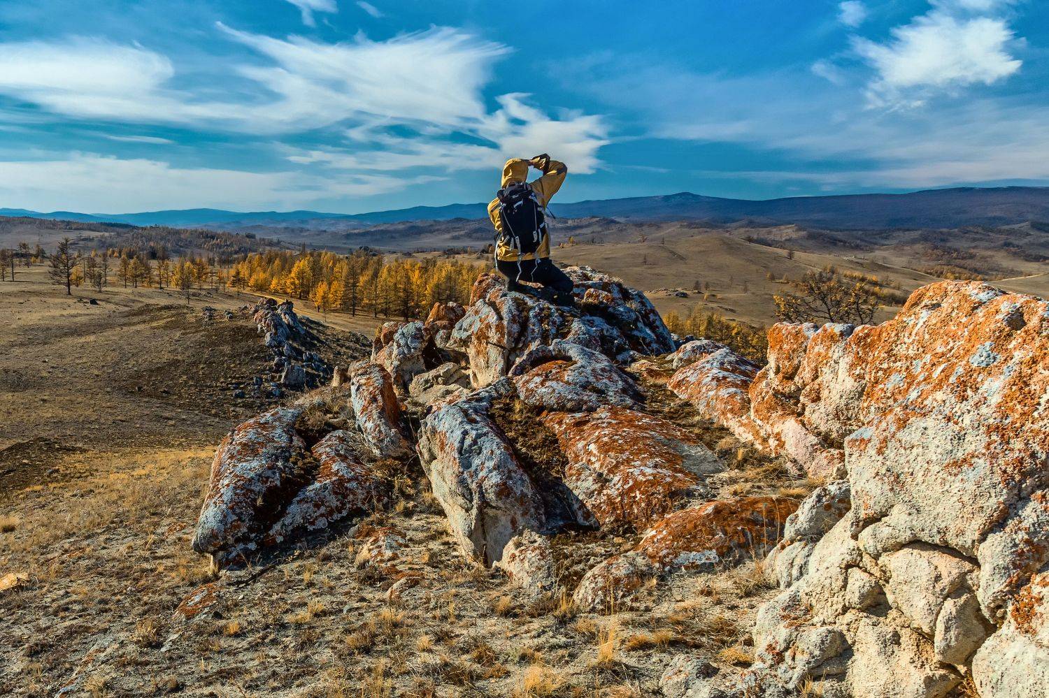 тажераны, осень, байкал, Тильпунов Михаил