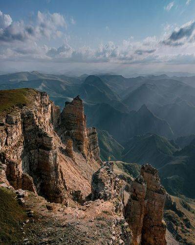 Закат на плато Бермамыт