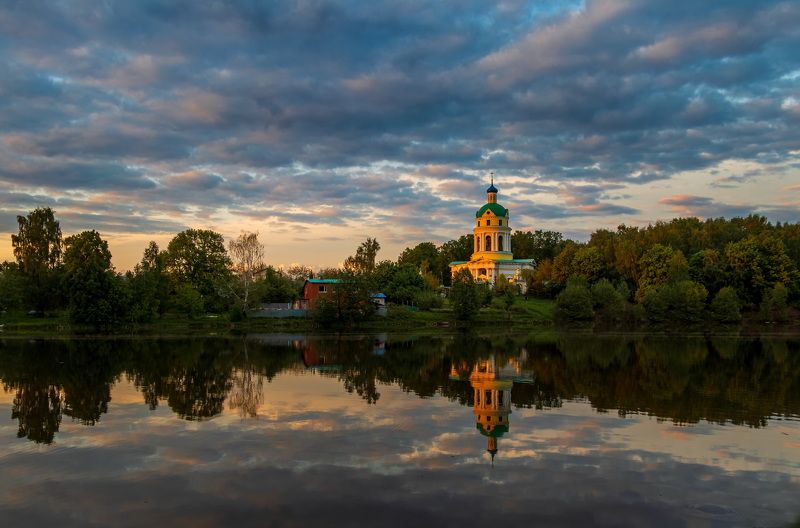 Вечером в Гребнево фото превью