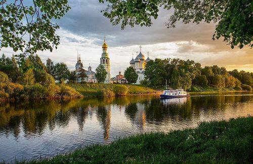 Золотой вечер в Вологде