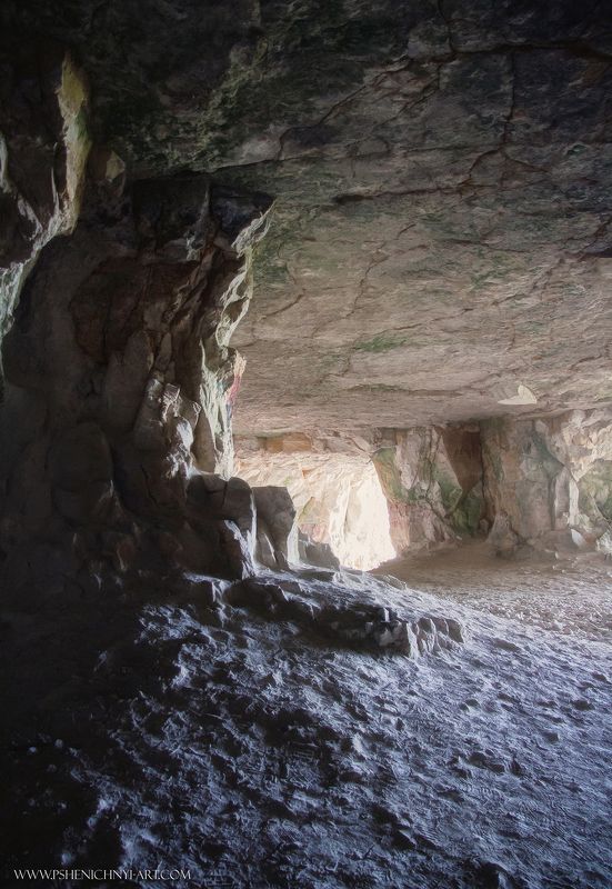 штольни, пейзаж, пещера, камни, свет Каменные штольни фото превью
