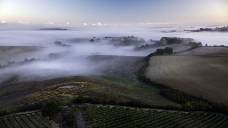Тоскана в тумане, 3 фото превью