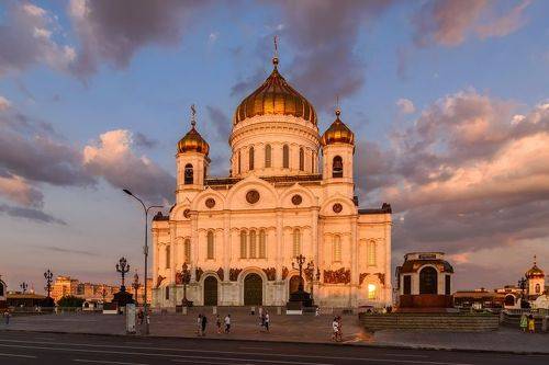 В закатном свете