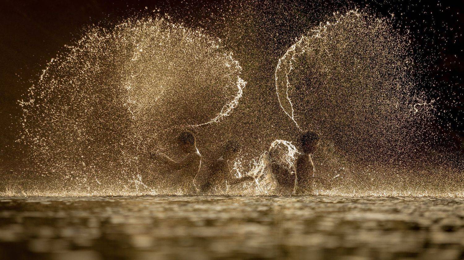 stockphoto,thai,boys,water,river,portrait,cool,fun,have a nice day,wanonniwat,asia, SUTIPORN SOMNAM