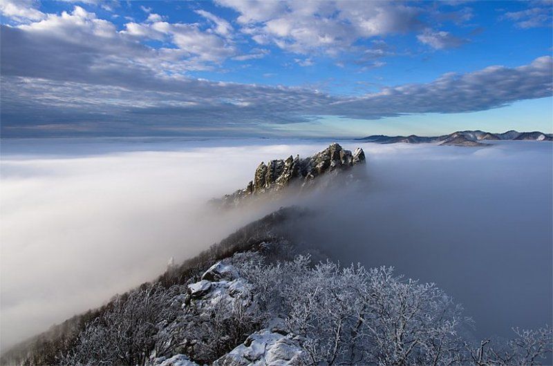 одеяло облаков фото превью