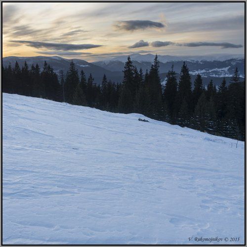 Зимний закат