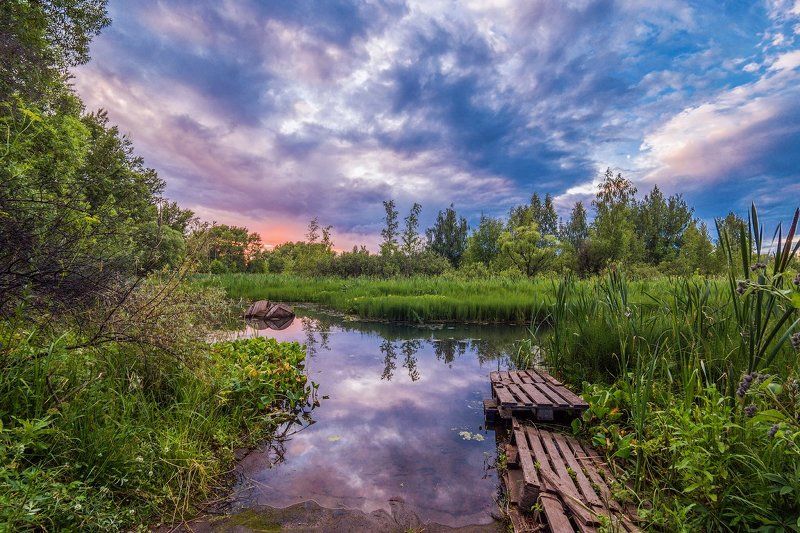 Хлебниковский пейзаж. фото превью
