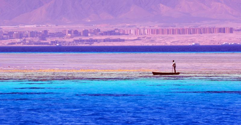 путешествие, рыбак, египет, лето Рыбак фото превью