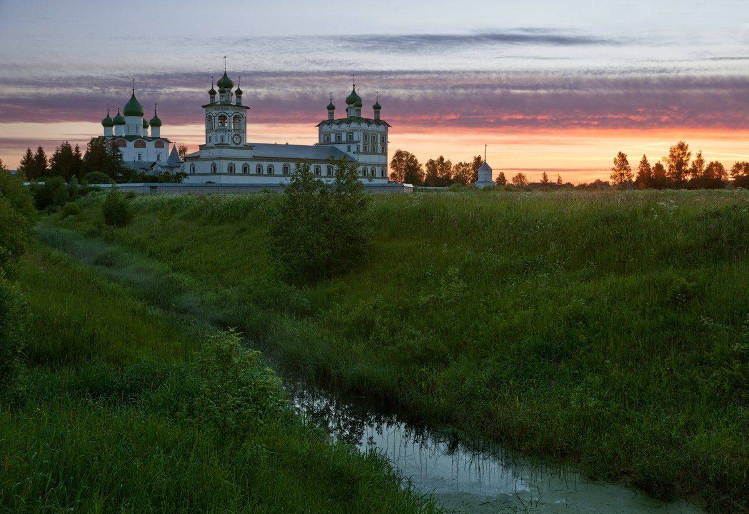 монастырь, новгород, рассвет, утро, Alex Darkside