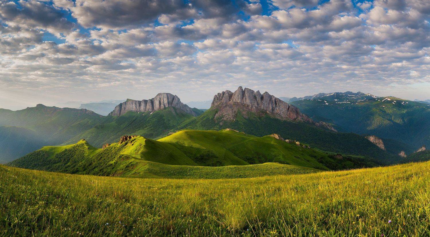 горы, Кавказ, Россия, Адыгея, Большой Тхач, Ачешбок, Дмитрий Монастырский