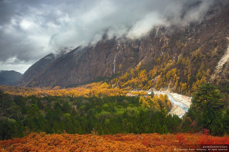 Осень в Гималаях фото превью