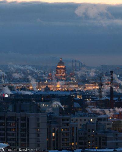 Исаакиевский собор и городская перспектива