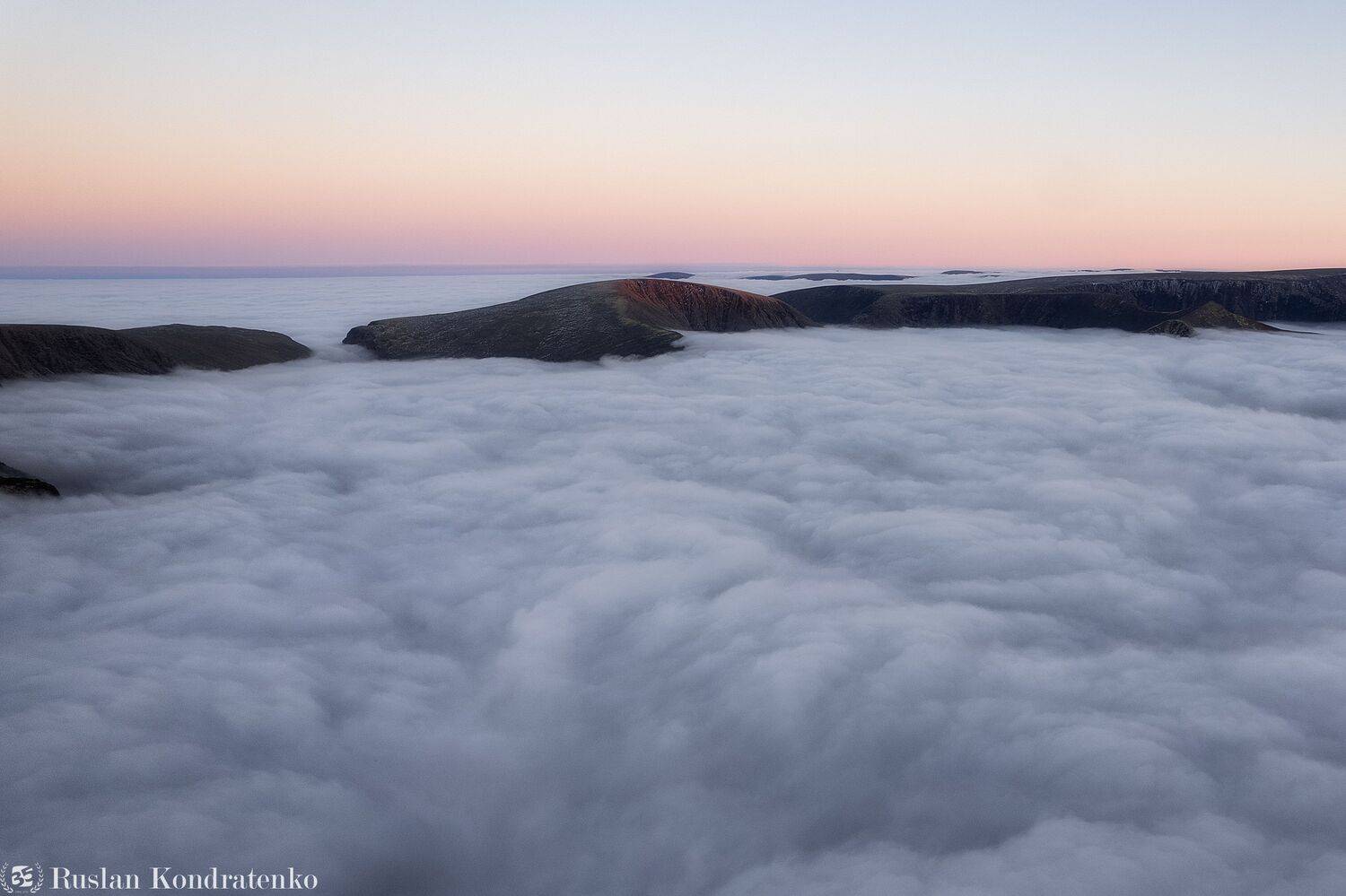 хибины, осень, озеро, кольский полуостров, горы, кольский, облака, аэрофото, аэрофотография, Кондратенко Руслан